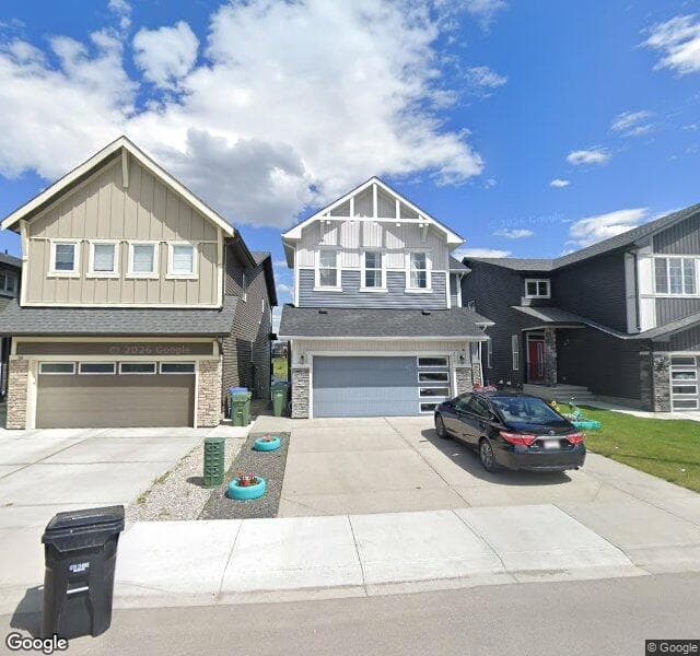 Street view of 42 Carringsby Landing NW, Calgary