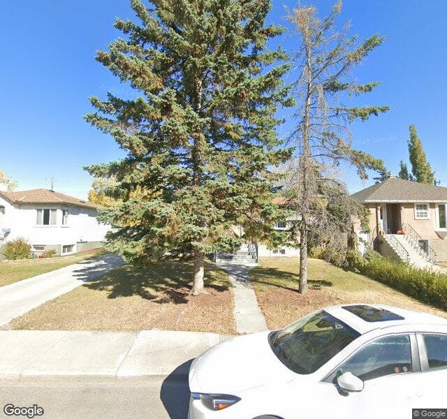 Street view of 2032 Westmount Road NW, Calgary