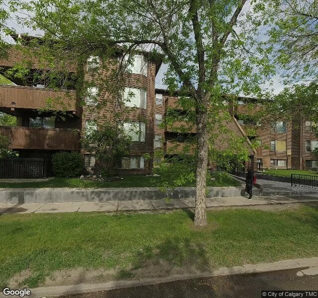 Street view of 101-8403 Fairmount Drive SE, Calgary
