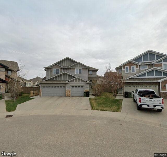 Street view of 9627 Simpson Place NW, Edmonton