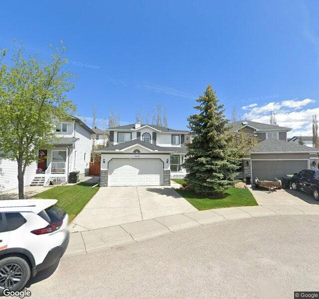 Street view of 149 Tuscarora Circle NW, Calgary