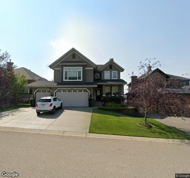 Street view of 92 Crestridge Way SW, Calgary