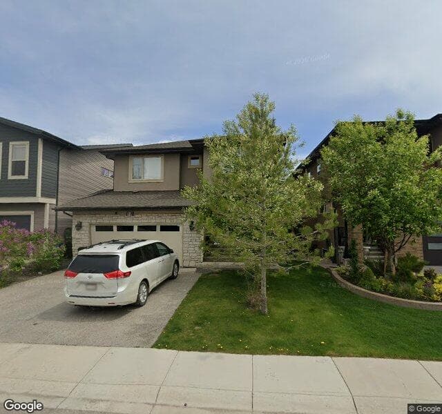 Street view of 18 Walden Close SE, Calgary