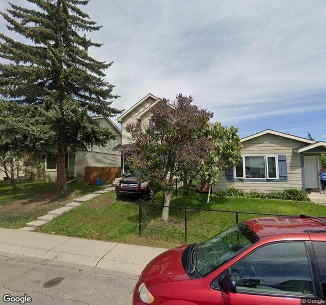Street view of 9 Erin Woods Place SE, Calgary