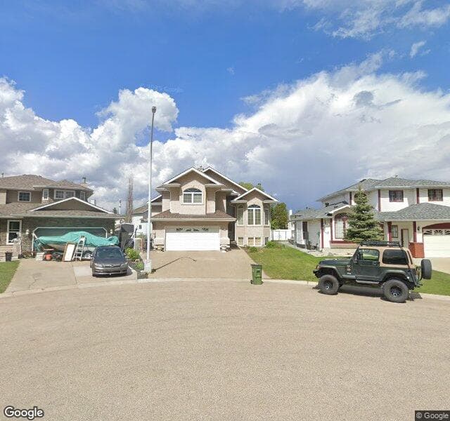 Street view of 15816 64 Street NW, Edmonton