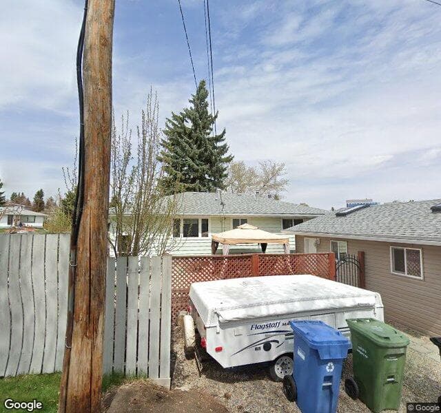 Street view of 10552 Shillington Crescent SW, Calgary