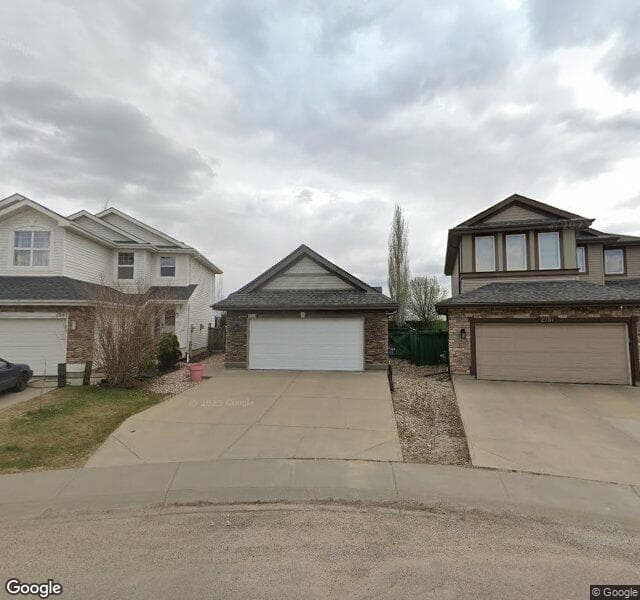 Street view of 2549 Hanna Crescent NW, Edmonton