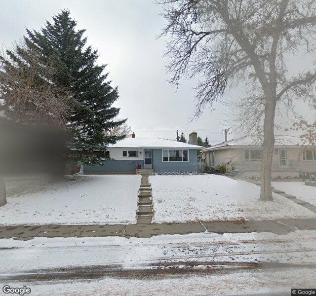 Street view of 7407 Farrell Road SE, Calgary