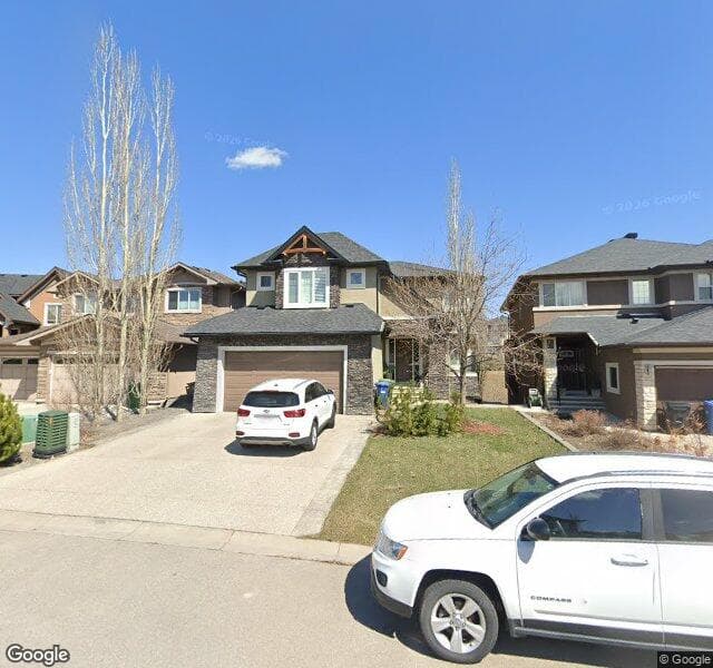 Street view of 319 Panatella Heath NW, Calgary