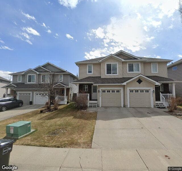 Street view of 21229 45A Avenue NW, Edmonton