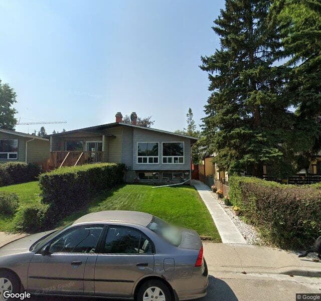 Street view of 7825B 33 Avenue NW, Calgary