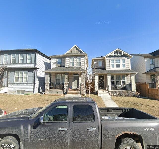 Street view of 72 Cornerbrook Way NE, Calgary
