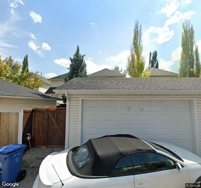 Street view of 7076 Sierra Morena Boulevard SW, Calgary