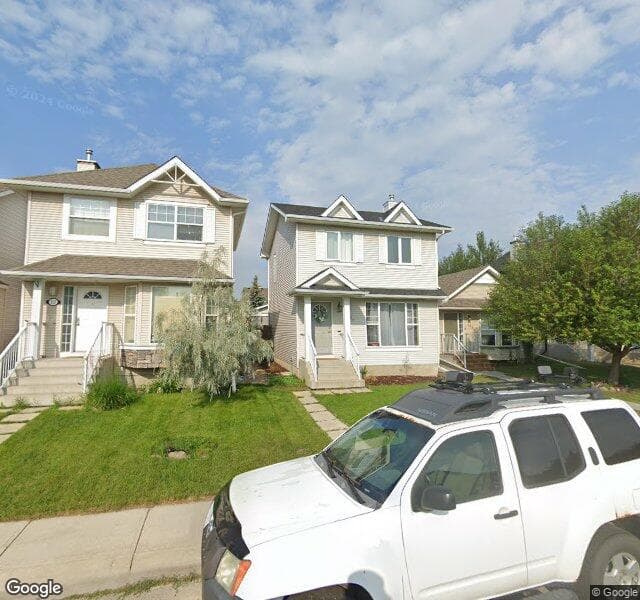 Street view of 121 Cramond Close SE, Calgary