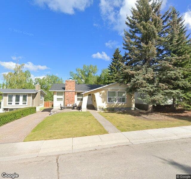 Street view of 327 Silver Hill Way NW, Calgary