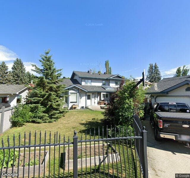 Street view of 4112 126 Street NW, Edmonton