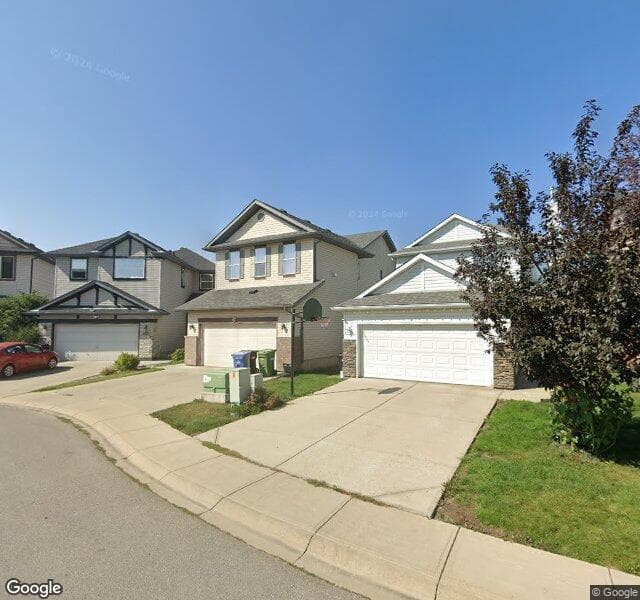 Street view of 82 Everglen Crescent SW, Calgary