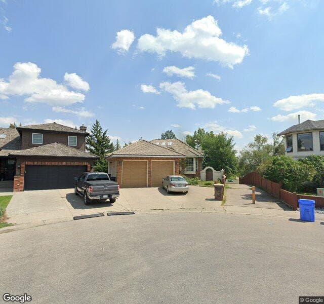 Street view of 80 Canterbury Court SW, Calgary