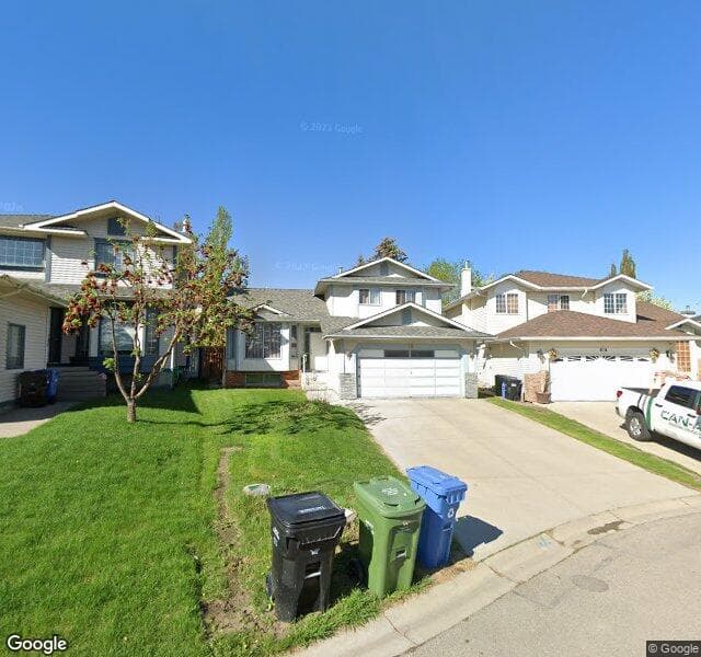 Street view of 19 Sandringham Close NW, Calgary