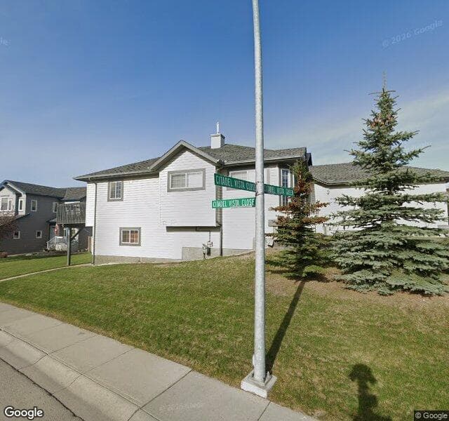 Street view of 64 Citadel Vista Green NW, Calgary