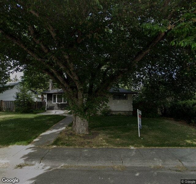 Street view of 4836 Worcester Drive SW, Calgary