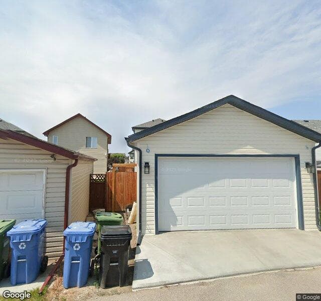 Street view of 136 Copperstone Grove SE, Calgary