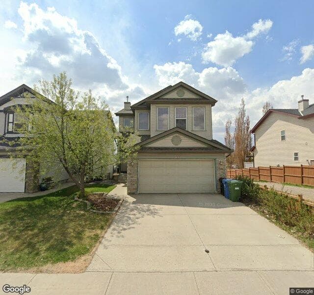 Street view of 168 Covepark Green NE, Calgary