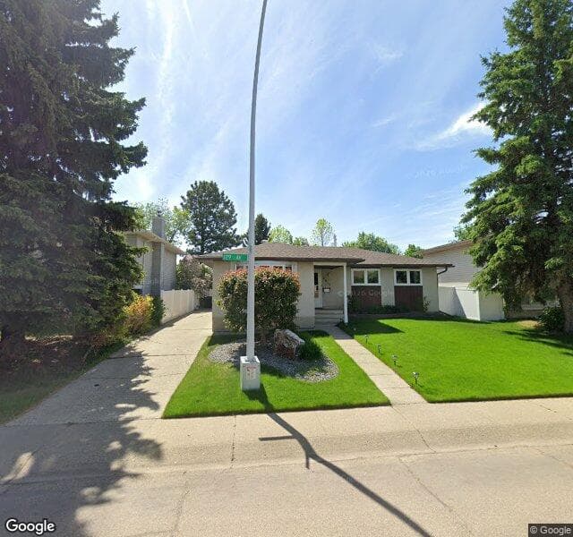 Street view of 2611 129 Avenue NW, Edmonton