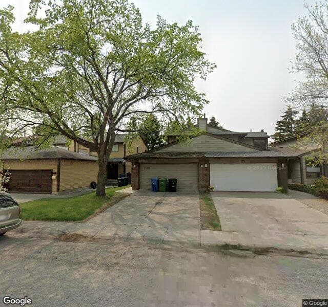 Street view of 203 Edgemont Estates Drive NW, Calgary