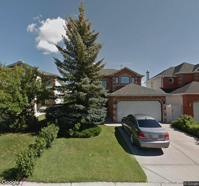 Street view of 16 Citadel Park NW, Calgary