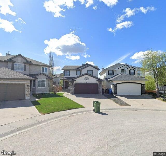 Street view of 215 Rocky Ridge Close NW, Calgary