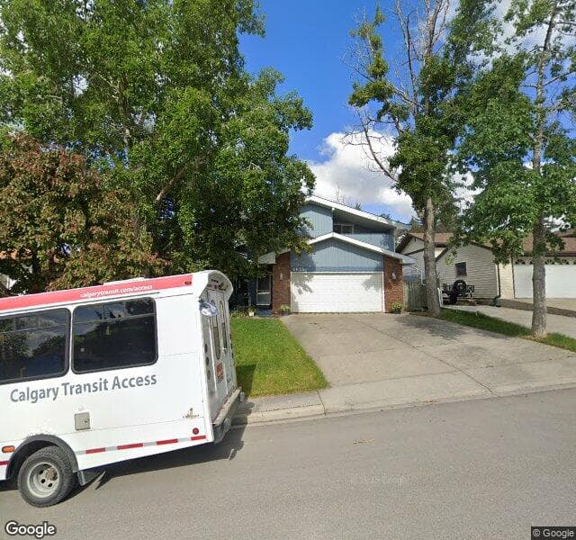 Street view of 6635 Silver Springs Crescent NW, Calgary