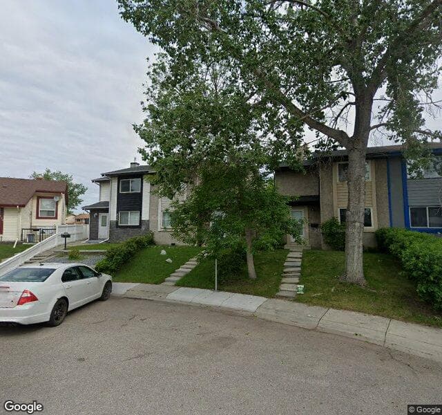 Street view of 111 Pinecliff Close NE, Calgary