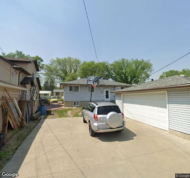 Street view of 12811 103 Street NW, Edmonton