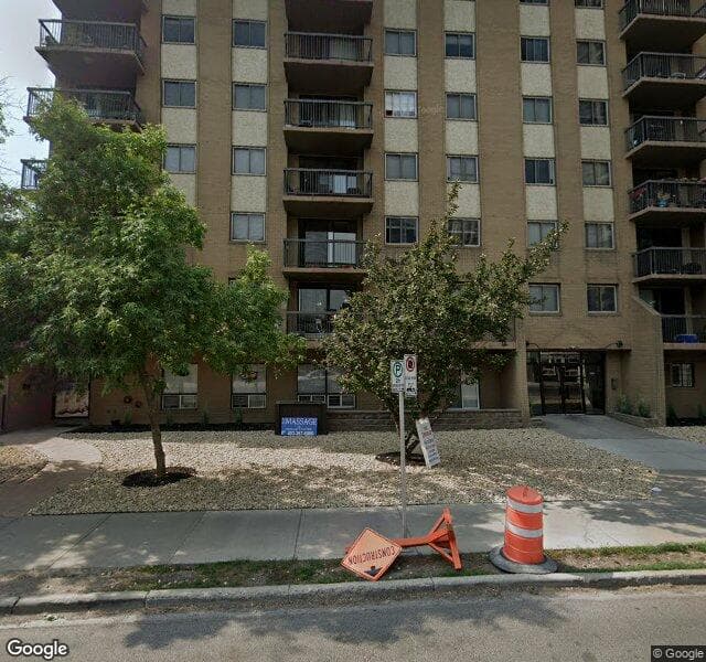Street view of 306-1033 12 Avenue SW, Calgary