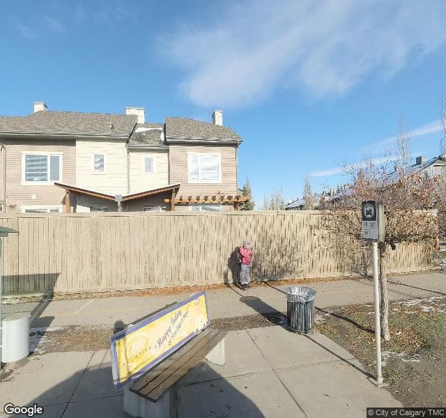 Street view of 107 Chapalina Square SE, Calgary