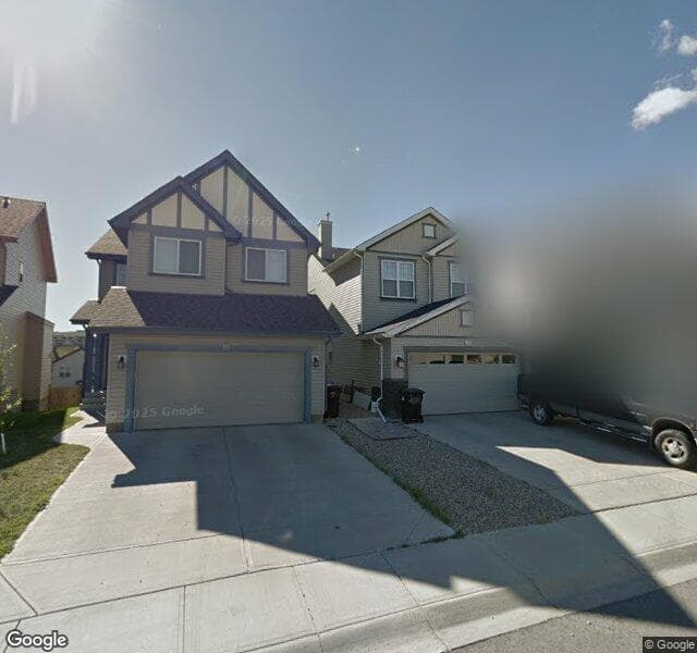 Street view of 74 Evansbrooke Terrace NW, Calgary
