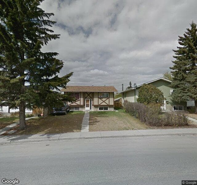 Street view of 3512 Dover Ridge Drive SE, Calgary