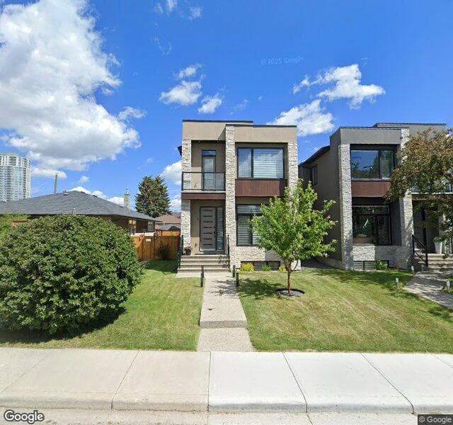 Street view of 3118 14 Avenue SW, Calgary