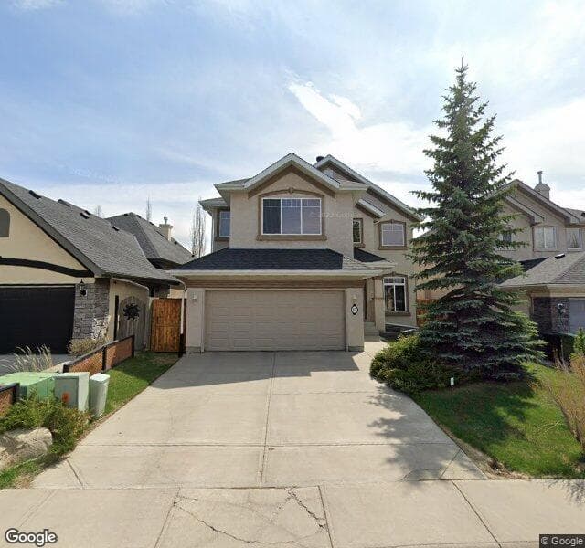 Street view of 17 Tuscany Glen Gate NW, Calgary