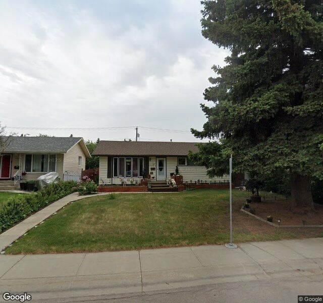 Street view of 10216 48 Street NW, Edmonton