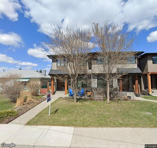 Street view of 2028 37 Avenue SW, Calgary