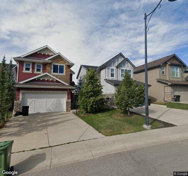 Street view of 47 Aspen Hills Manor SW, Calgary
