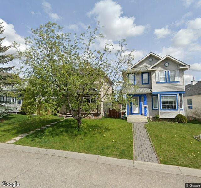 Street view of 69 Hidden Ranch Circle NW, Calgary