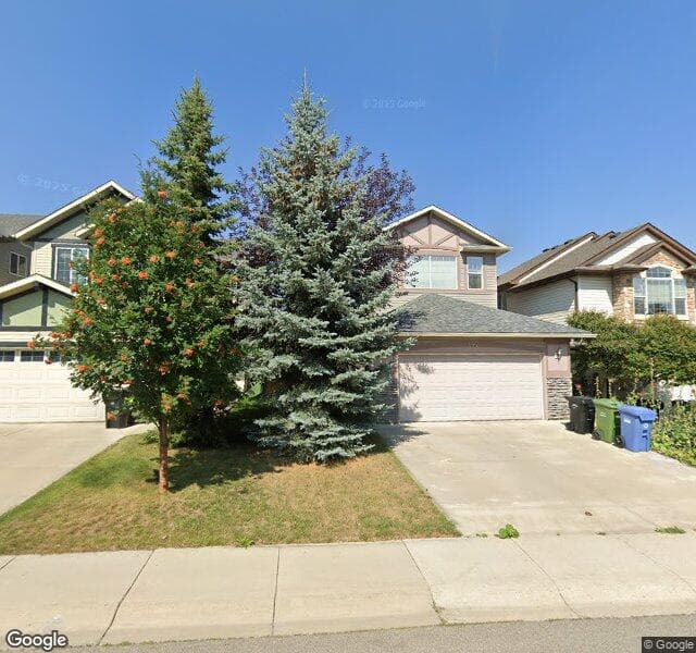 Street view of 197 Everoak Circle SW, Calgary