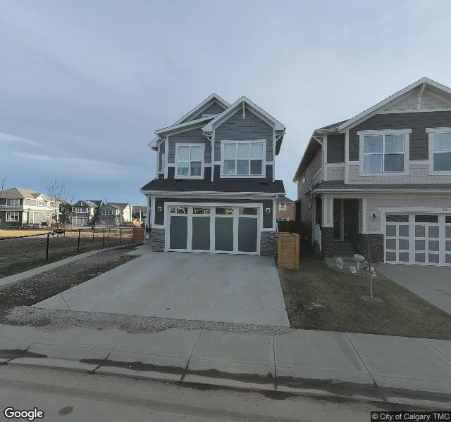 Street view of 77 Magnolia Manor SE, Calgary