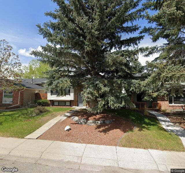 Street view of 222 Midbend Place SE, Calgary