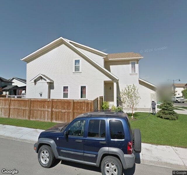 Street view of 796 New Brighton Drive SE, Calgary