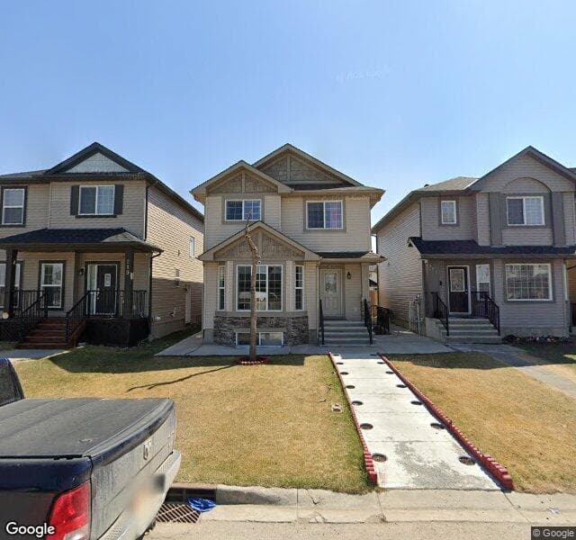 Street view of 215 Saddlebrook Circle NE, Calgary