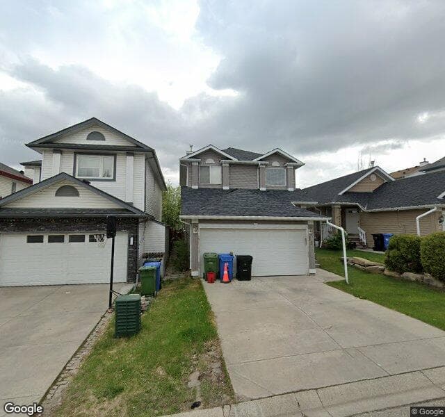 Street view of 18 Bridlecreek Terrace SW, Calgary